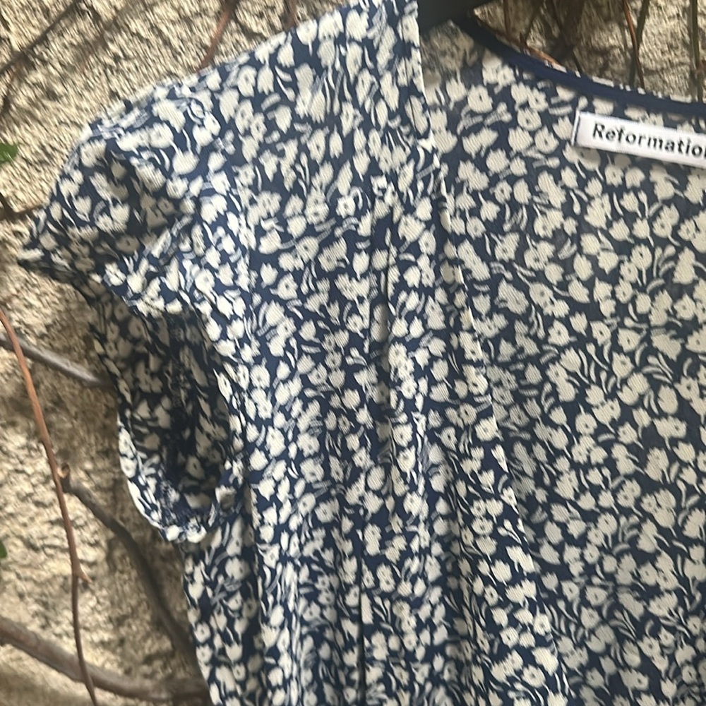 Reformation Floral Print Dress - Picture 5 of 8